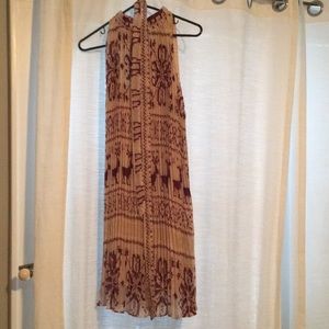 Dolce & Gabbana pleated halter dress